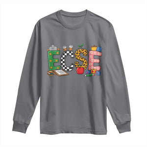 Early Childhood Special Education Teacher Long Sleeve Shirt ECSE Life