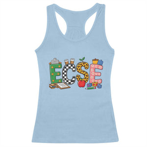 Early Childhood Special Education Teacher Racerback Tank Top ECSE Life