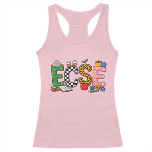 Early Childhood Special Education Teacher Racerback Tank Top ECSE Life