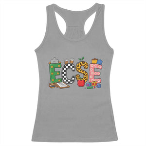 Early Childhood Special Education Teacher Racerback Tank Top ECSE Life