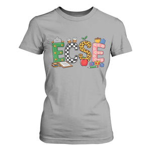 Early Childhood Special Education Teacher T Shirt For Women ECSE Life