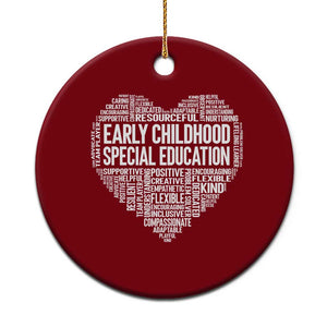Early Childhood Special Education Teacher Ceramic Ornament Caring Compassionate Kindness