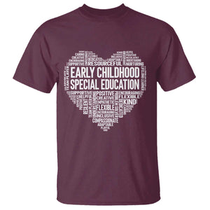 Early Childhood Special Education Teacher T Shirt Caring Compassionate Kindness