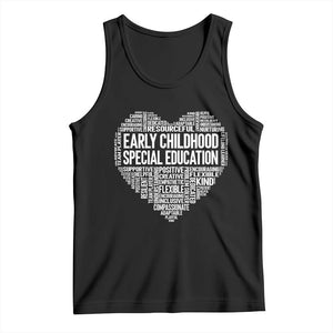 Early Childhood Special Education Teacher Tank Top Caring Compassionate Kindness