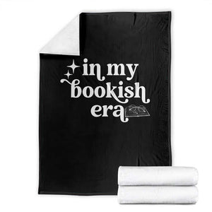In My Bookish Era Reading Gift Throw Blanket Book Lover