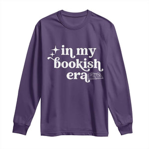 In My Bookish Era Reading Gift Long Sleeve Shirt Book Lover