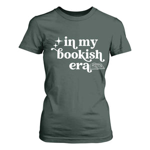 In My Bookish Era Reading Gift T Shirt For Women Book Lover