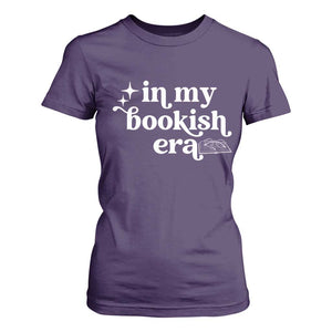 In My Bookish Era Reading Gift T Shirt For Women Book Lover