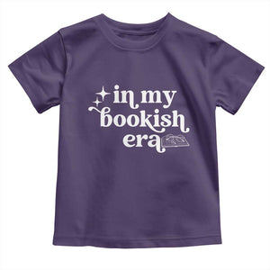 In My Bookish Era Reading Gift Toddler T Shirt Book Lover
