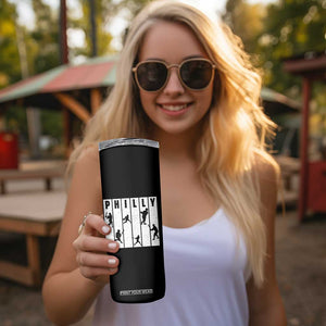 Baseball Lover Skinny Tumbler Philly Retro Spirit Proud Fan Sport Lover Gift TS12 Print Your Wear