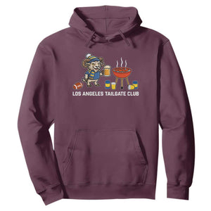 Funny Los Angeles Tailgate Club Hoodie Game Day BBQ Ram Fan
