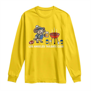 Funny Los Angeles Tailgate Club Long Sleeve Shirt Game Day BBQ Ram Fan
