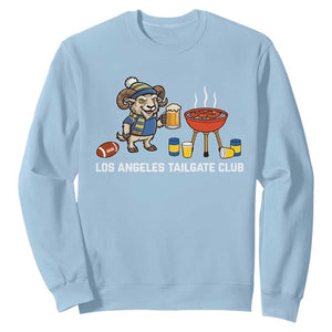 Funny Los Angeles Tailgate Club Sweatshirt Game Day BBQ Ram Fan