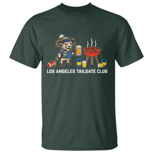 Funny Los Angeles Tailgate Club T Shirt Game Day BBQ Ram Fan