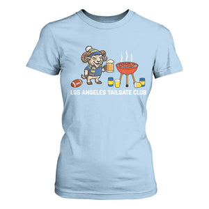 Funny Los Angeles Tailgate Club T Shirt For Women Game Day BBQ Ram Fan