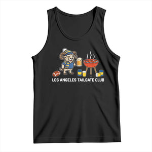 Funny Los Angeles Tailgate Club Tank Top Game Day BBQ Ram Fan