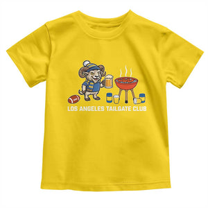 Funny Los Angeles Tailgate Club Toddler T Shirt Game Day BBQ Ram Fan