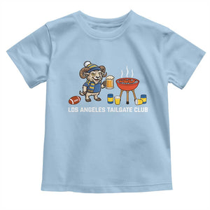 Funny Los Angeles Tailgate Club Toddler T Shirt Game Day BBQ Ram Fan