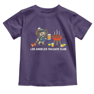 Funny Los Angeles Tailgate Club Toddler T Shirt Game Day BBQ Ram Fan