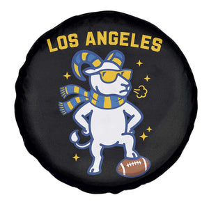 Cool Ram Football Fan Spare Tire Cover Royal Blue And Gold Pride