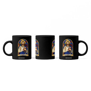 Los Angeles Jesus Game Day Faith Coffee Mug Christian Sports Fan Pride