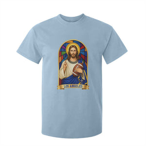 Los Angeles Jesus Game Day Faith T Shirt For Kid Christian Sports Fan Pride