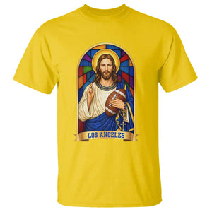 Los Angeles Jesus Game Day Faith T Shirt Christian Sports Fan Pride