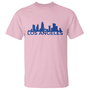 Vintage Los Angeles Skyline Ram Fan T Shirt Football Lover Gift