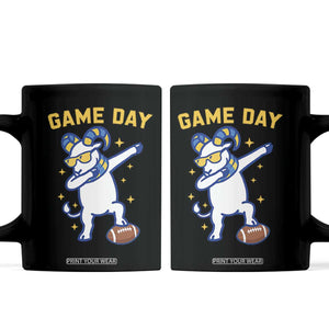 Funny Dabbing Ram Coffee Mug Los Angeles Sports Fan Gift