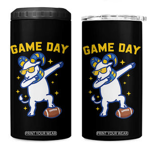 Funny Dabbing Ram 4 in 1 Can Cooler Tumbler Los Angeles Sports Fan Gift