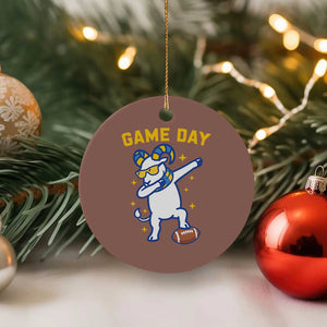 Funny Dabbing Ram Ceramic Ornament Los Angeles Sports Fan Gift