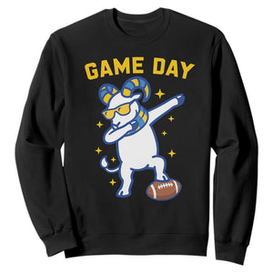 Funny Dabbing Ram Sweatshirt Los Angeles Sports Fan Gift