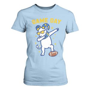 Funny Dabbing Ram T Shirt For Women Los Angeles Sports Fan Gift