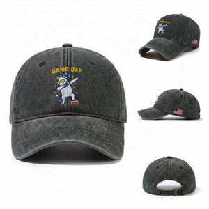 Funny Dabbing Ram Washed Cotton Baseball Cap Los Angeles Sports Fan Gift