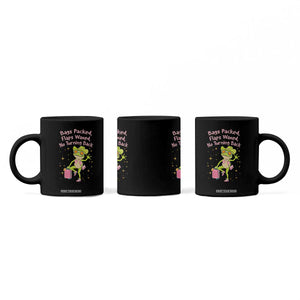 Funny Girls Trip Frog Coffee Mug Bags Packed Flaps Waxed TS12 Print Your Wear