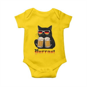 Oktoberfest Prost Cat Drinking Baby Onesie Funny Purrost German Beer Gift TS12 Daisy Print Your Wear