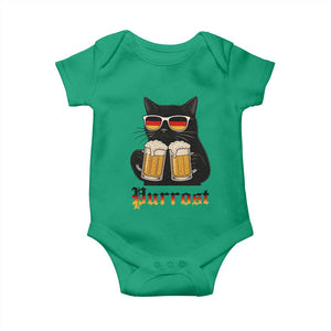 Oktoberfest Prost Cat Drinking Baby Onesie Funny Purrost German Beer Gift TS12 Irish Green Print Your Wear