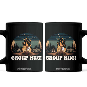 Funny Smores Camping Coffee Mug Group Hug TS12 Black Print Your Wear