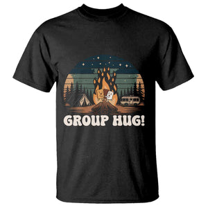 Funny Smores Camping T Shirt Group Hug TS12 Black Print Your Wear