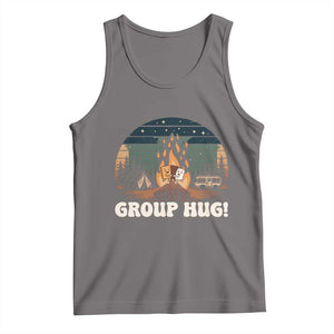 Funny Smores Camping Tank Top Group Hug TS12 Deep Heather Print Your Wear