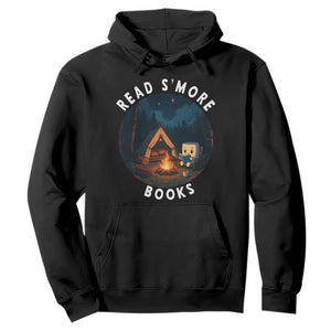 Camping Lover Hoodie Read Smore Books Funny Smores TS12 Black Print Your Wear