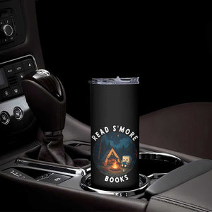 Camping Lover Skinny Tumbler Read Smore Books Funny Smores TS12 Print Your Wear