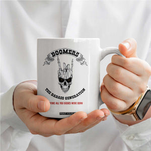 Baby Boomers The Badass Generation Funny Quote Gift Coffee Mug TS12 Print Your Wear