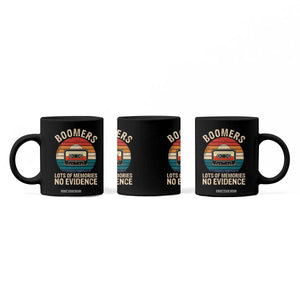 Funny Baby Boomers Lots Of Memories No Evidence Gift Coffee Mug TS12 Print Your Wear