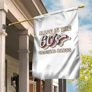 Made In The 60s Original Parts Garden Flag Funny Boomers Birthday Gift TS12 Print Your Wear