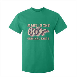 Made In The 60s Original Parts T Shirt For Kid Funny Boomers Birthday Gift TS12 Irish Green Print Your Wear