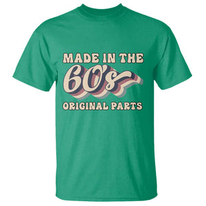 Made In The 60s Original Parts T Shirt Funny Boomers Birthday Gift TS12 Irish Green Print Your Wear