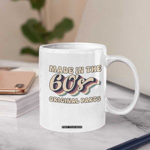 Made In The 60s Original Parts Coffee Mug Funny Boomers Birthday Gift TS12 Print Your Wear