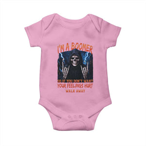 Baby Boomers Sarcastic Baby Onesie If You Dont Want Feelings Hurt Gift TS12 Light Pink Print Your Wear