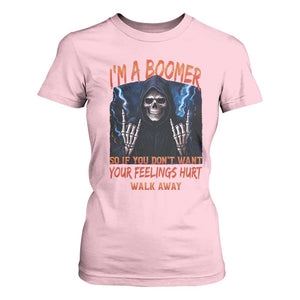 Baby Boomers Sarcastic T Shirt For Women If You Dont Want Feelings Hurt Gift TS12 Light Pink Print Your Wear